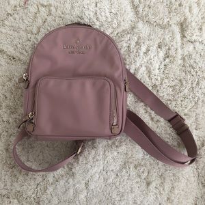 Kate Spade Mauve Rose Pink Mini Backpack